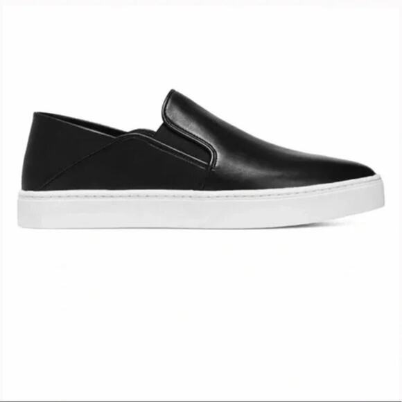 Vince Garvey Slip On Leather Sneaker Size US 8 M Retail $250 - Picture 10 of 10